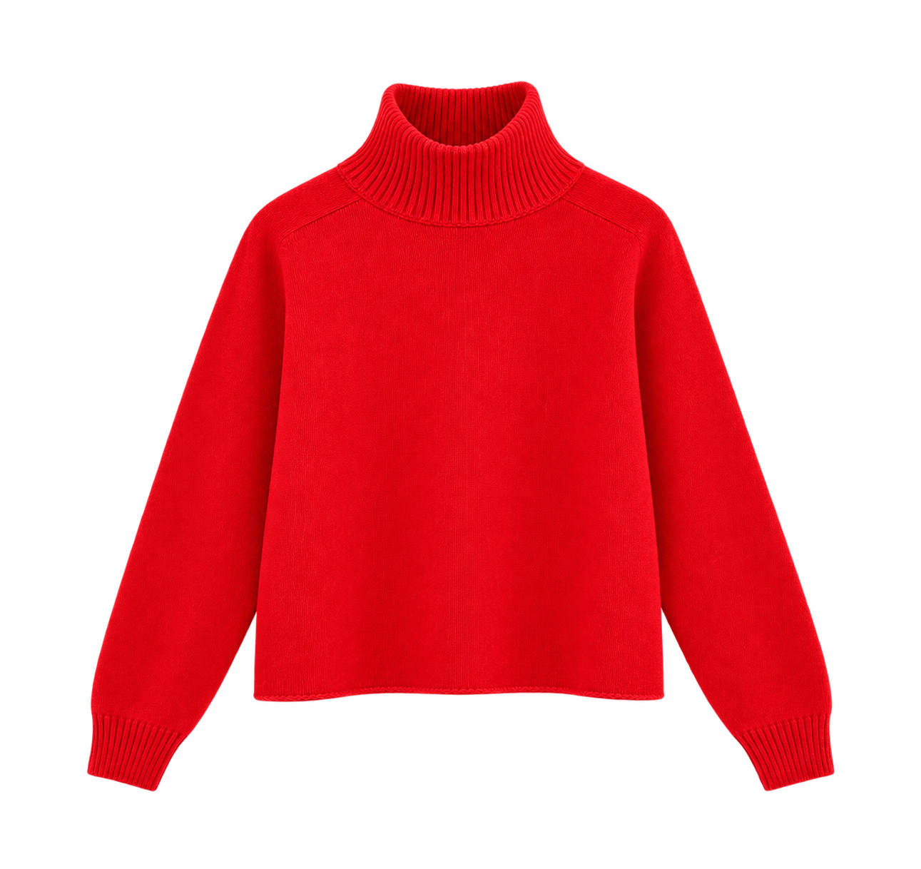 Pullover weit mit Rollkragen fire