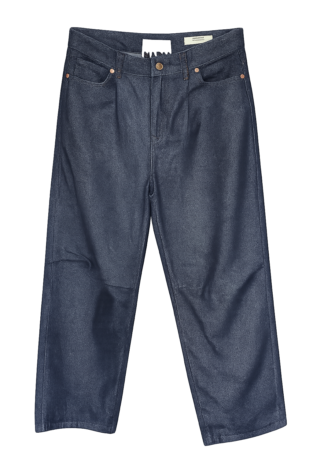 Narli Barrel Jeans in Raw-Denim