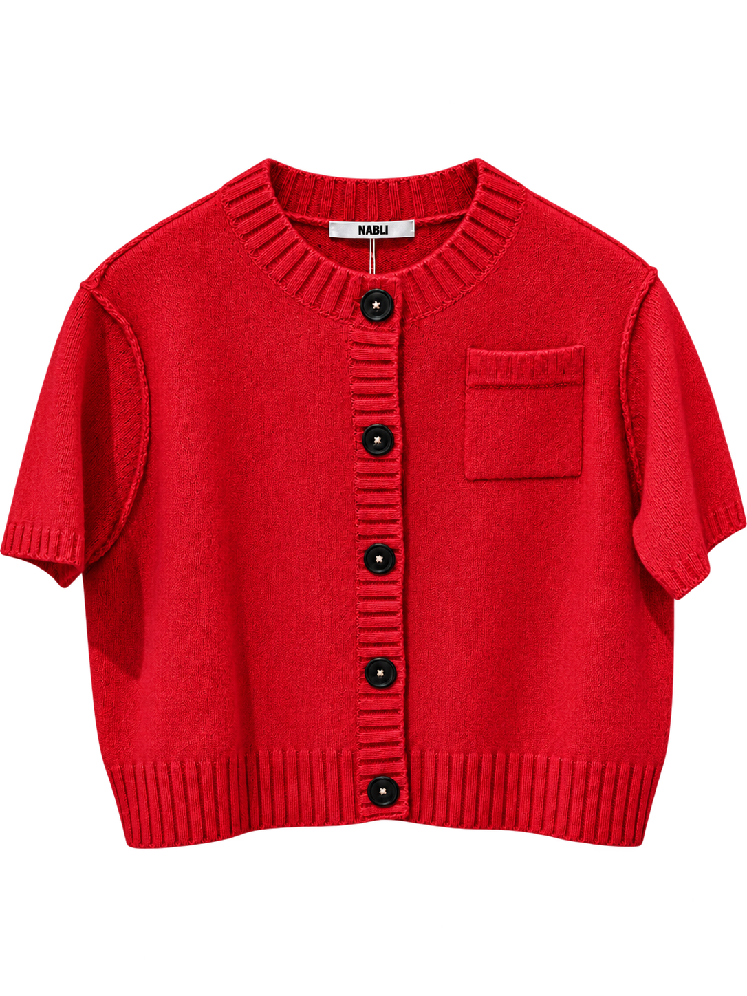 Narli Strickjacke Cashmere lipstick red