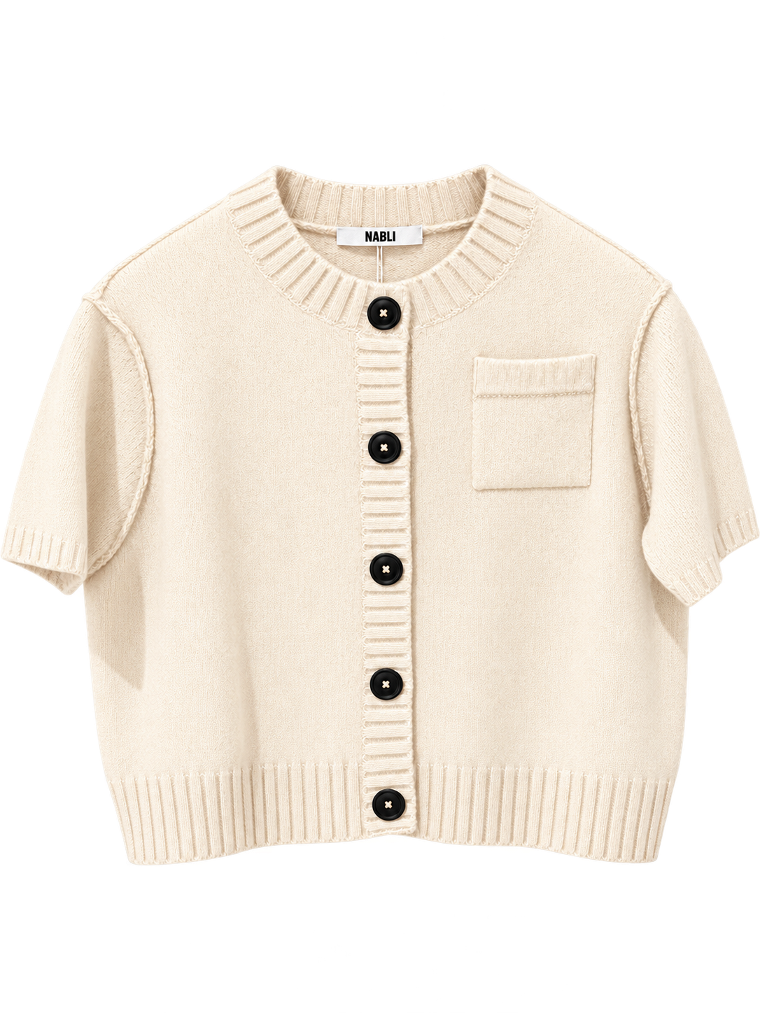 Narli Strickjacke Cashmere milk