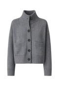 Strickjacke weit flanell