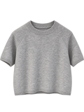 Pullover Cashmere grey meliert