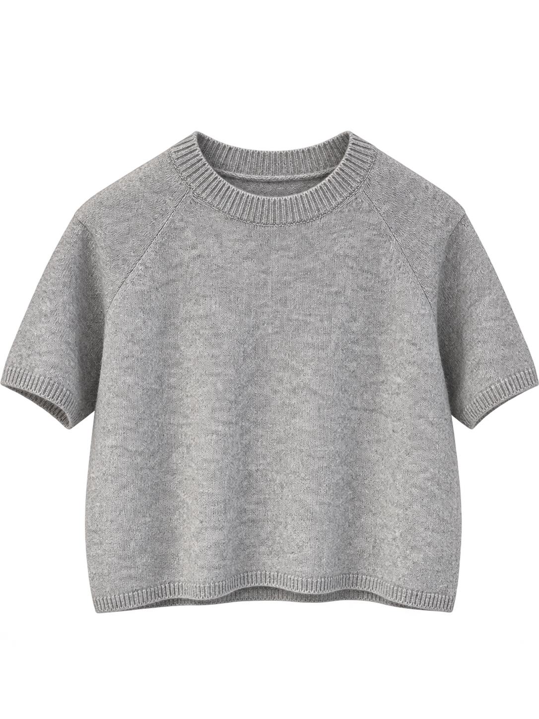 Pullover Cashmere grey meliert