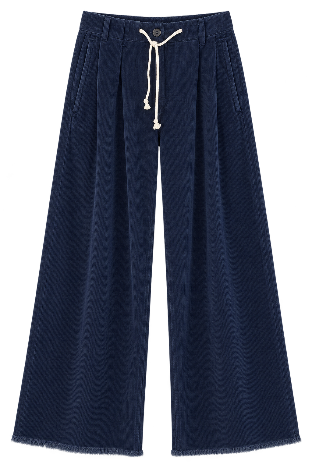 Narli Cordhose weit night (dkl blau)