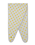V VON GOAT Windboard Polka Dots Mel. Light Grey/Neon Yellow XL
