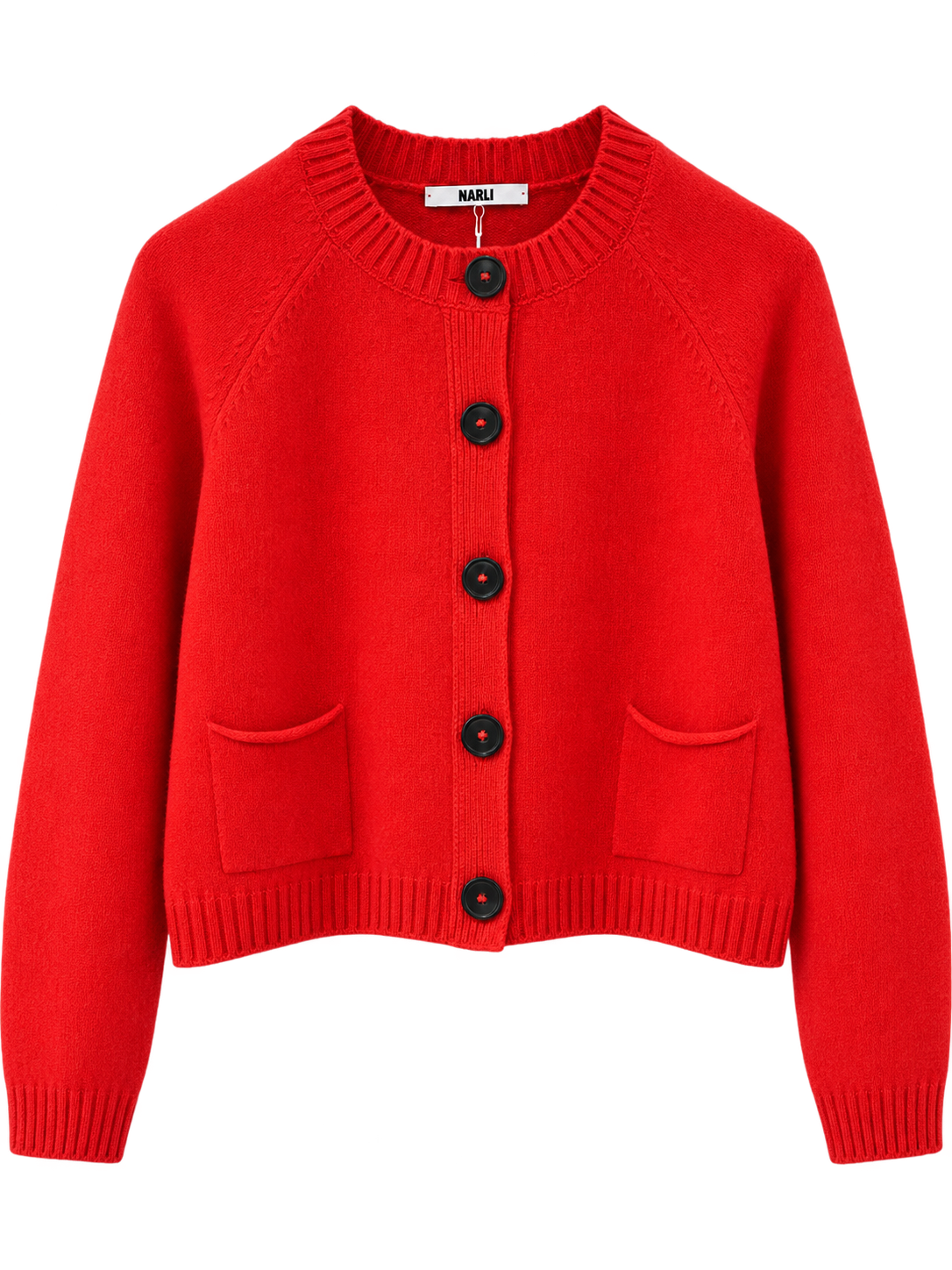 Narli Strickjacke Cashmere lipstick