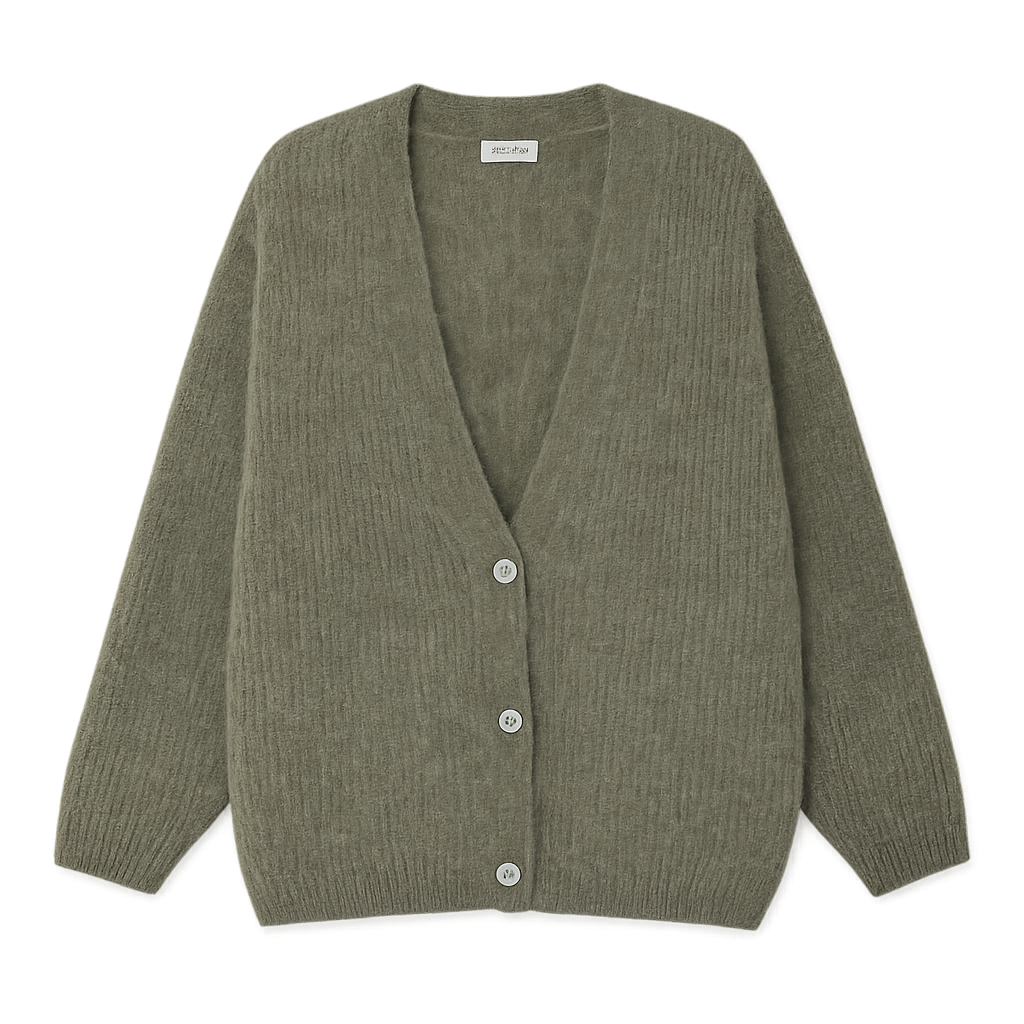 Strickjacke EAST Lizard Melange