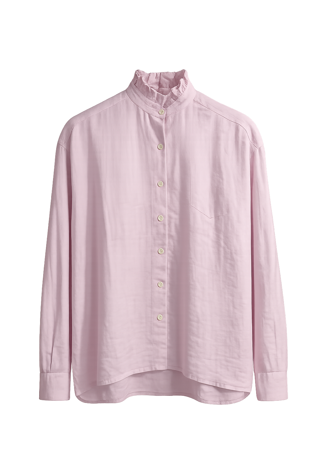 Bluse Leinen rose