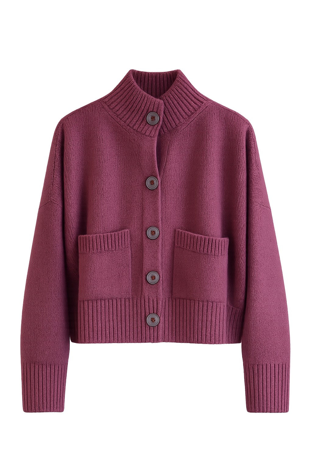 Narli Strickjacke weit granata