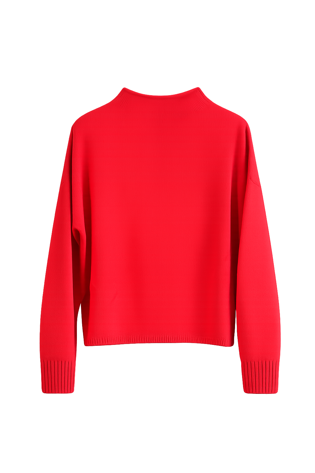Pullover mit angeschnittenem Rolli fire