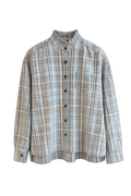 Bluse kariert blue check