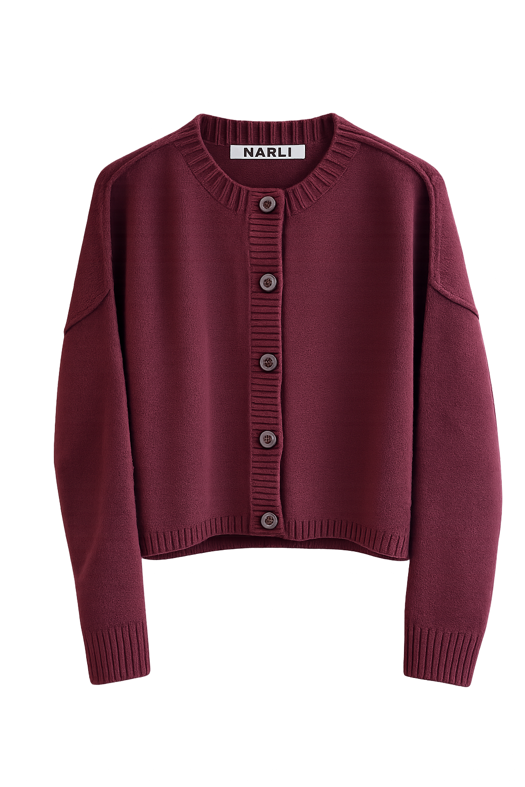 Narli Strickjacke granata