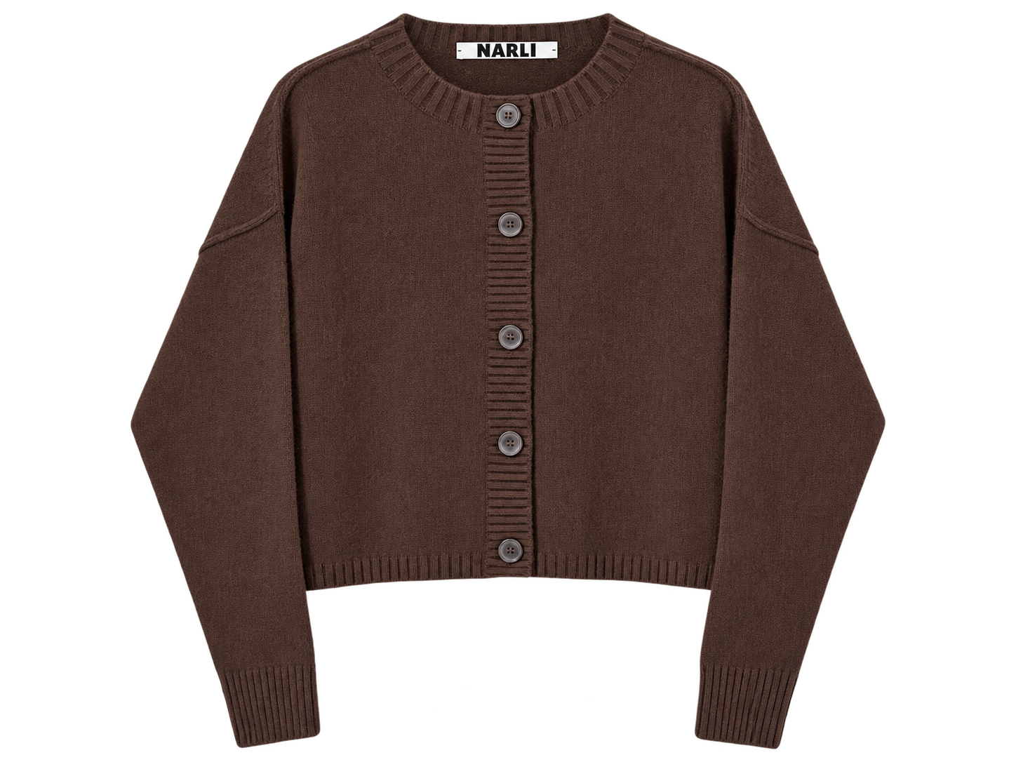 Narli Cardigan coffee