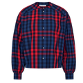 Bluse Ella red check