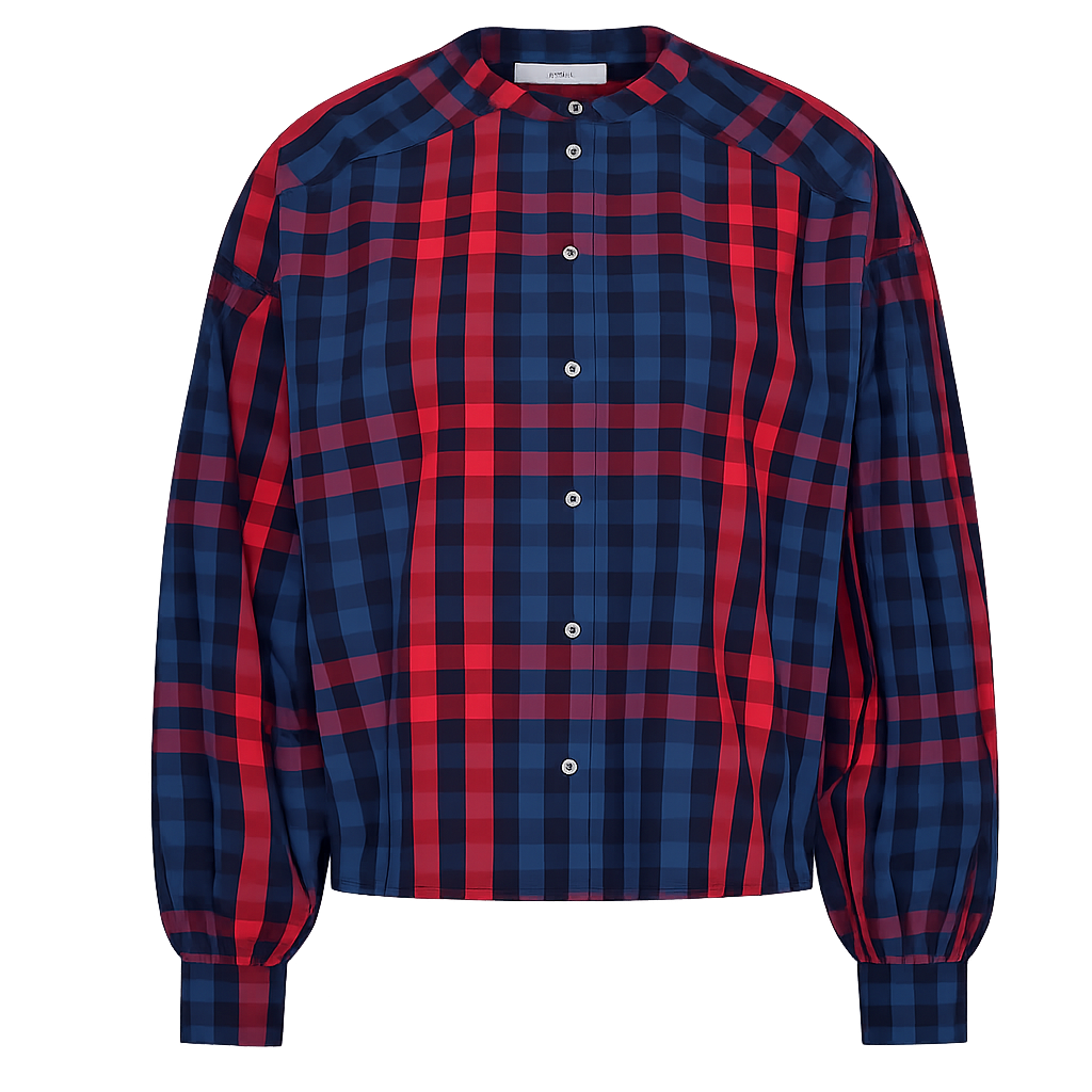 Bluse Ella red check