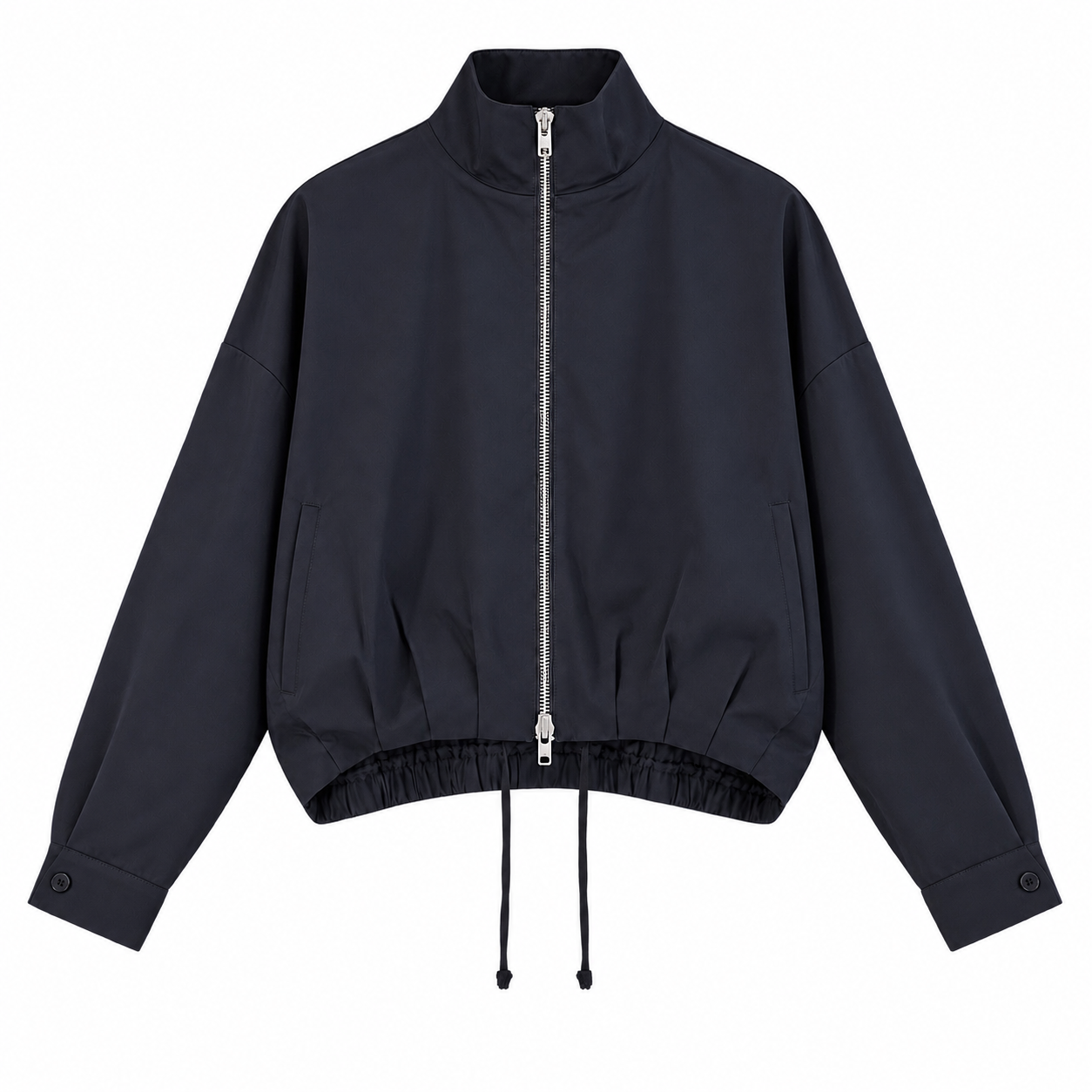 Narli Blouson cool wool night/dklblau
