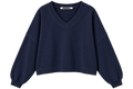 Narli Sweater weit navy