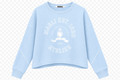 Narli Sweater mit College Print sky