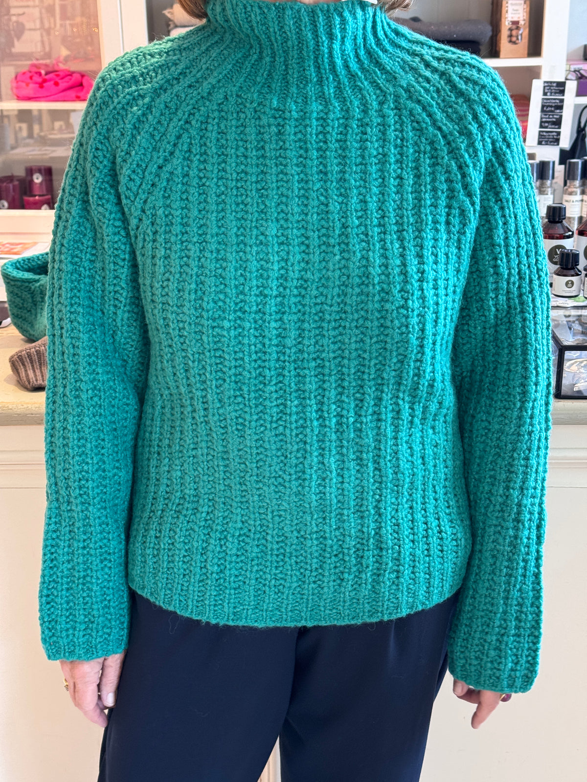 Narli Pullover im Patentmuster