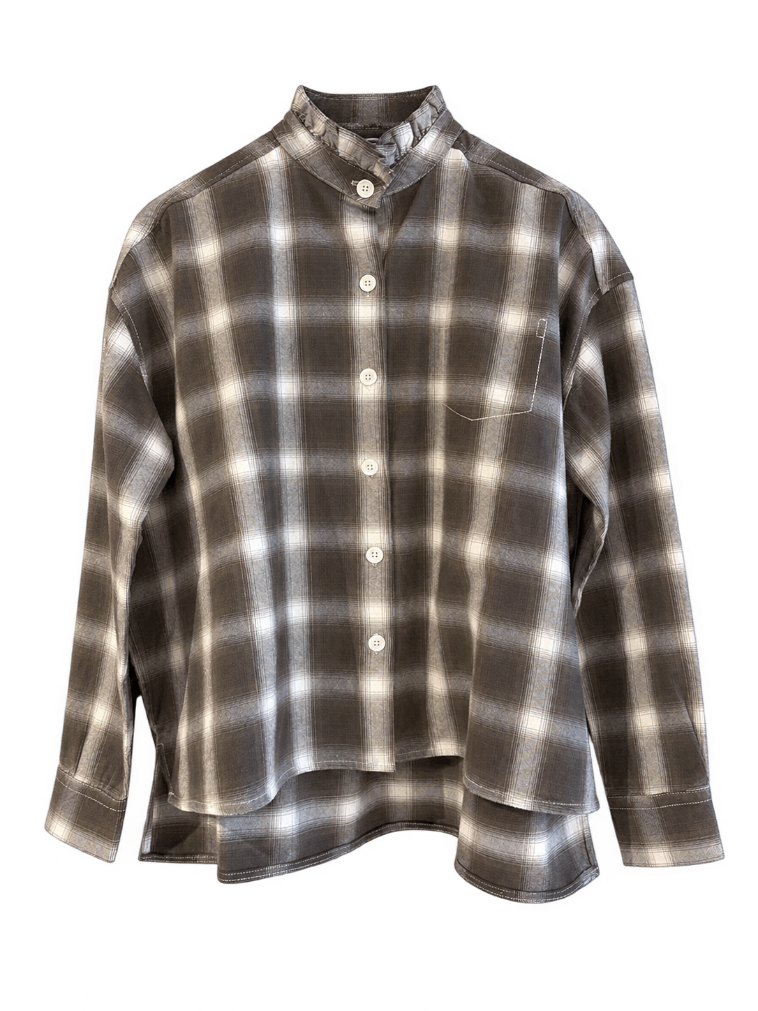 Bluse kariert earth-check