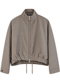 Narli Blouson cool wool pebble