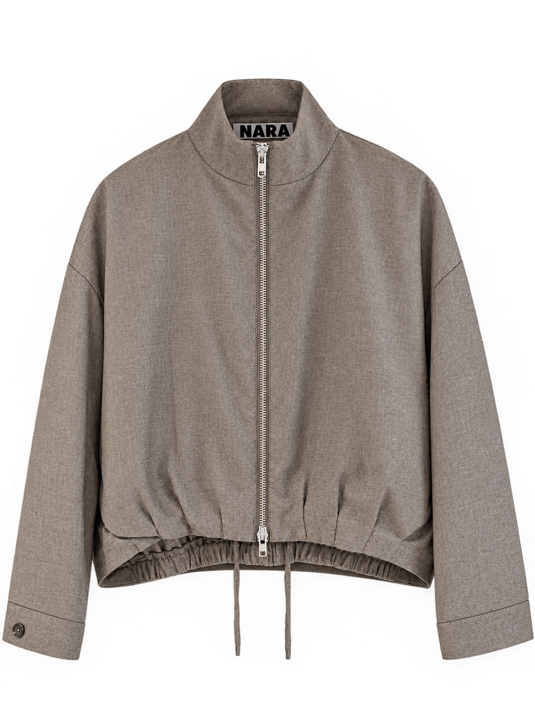 Narli Blouson cool wool pebble