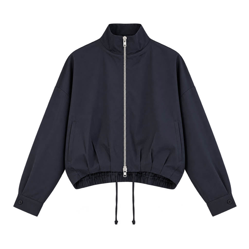 Narli Blouson cool wool night/dklblau