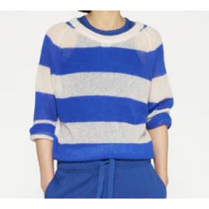 10Days Pullover thin knit stripes